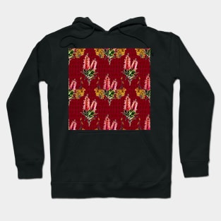 Beautiful Native Australian Floral Print Hoodie